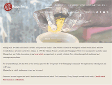 Tablet Screenshot of munupiart.com